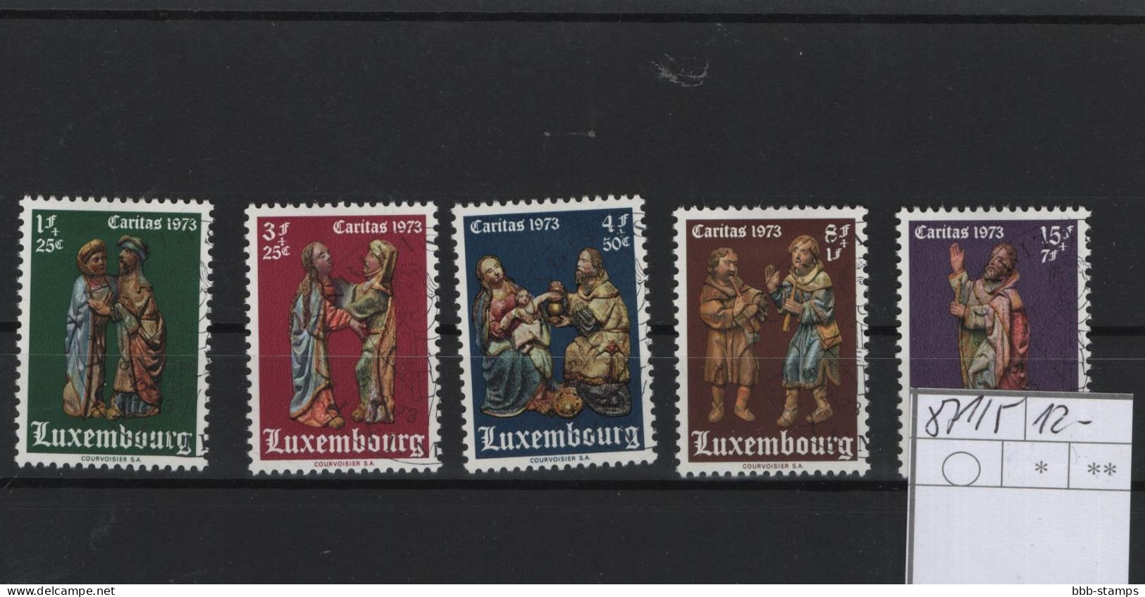 Luxemburg Michel Cat.No. Used 871/875 - Usados