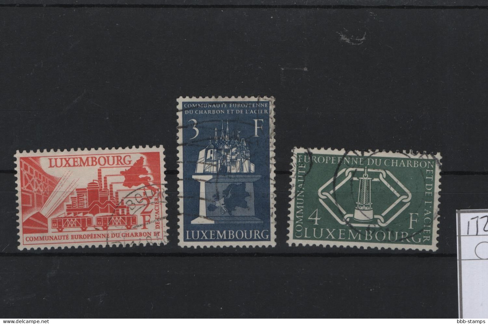 Luxemburg Michel Cat.No. Used 552/554 - Usati