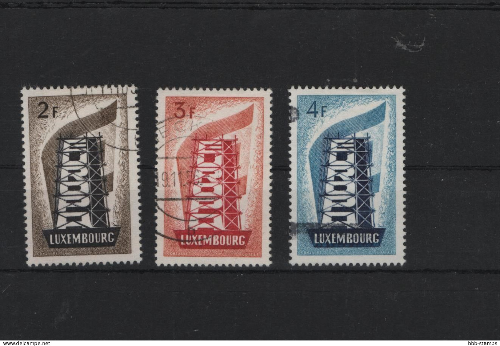 Luxemburg Michel Cat.No. Used 555/557 (2) - Used Stamps