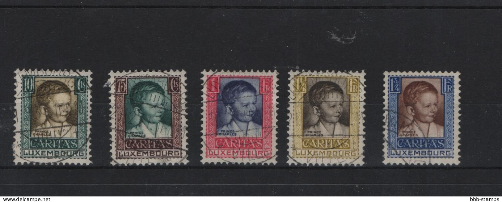 Luxemburg Michel Cat.No.  Used 227/231 - Used Stamps
