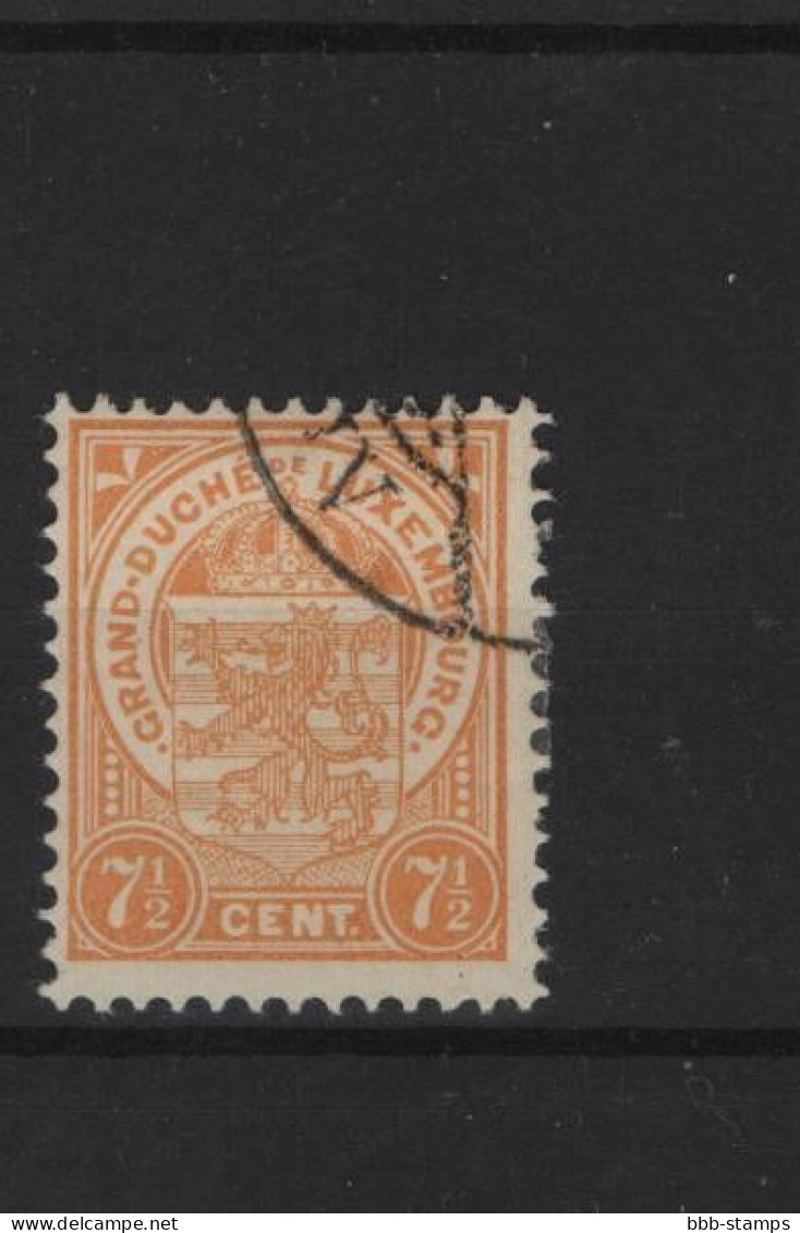 Luxemburg Michel Cat.No.  Used 120 - 1907-24 Scudetto