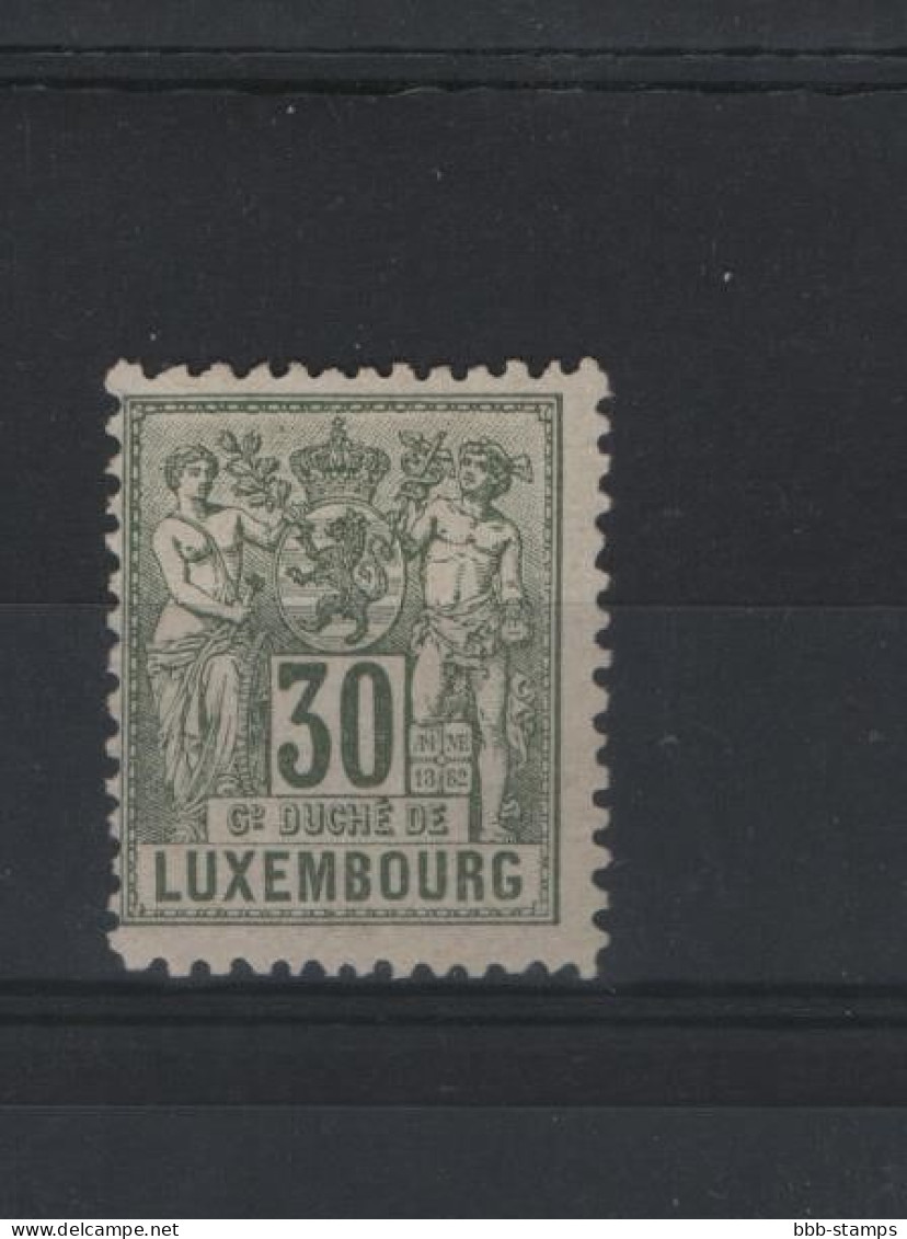 Luxemburg Michel Cat.No. Vlh/* 53 - 1882 Allégorie