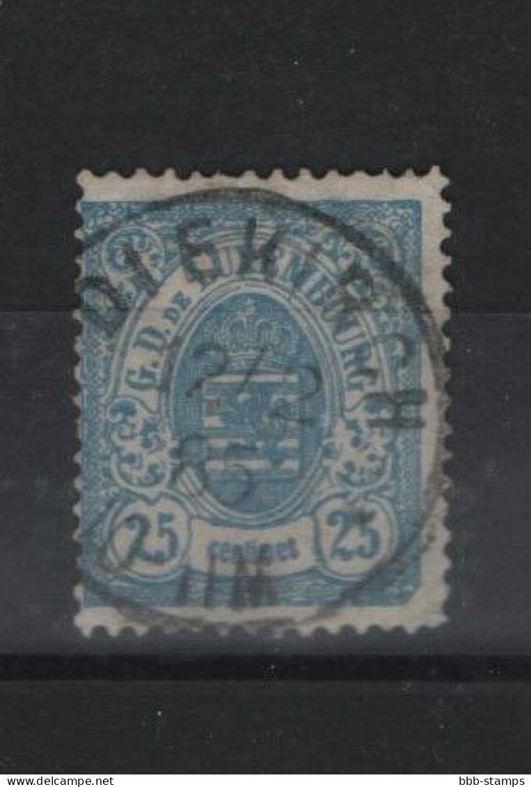 Luxemburg Michel Cat.No. Used 43 (2) - 1859-1880 Stemmi