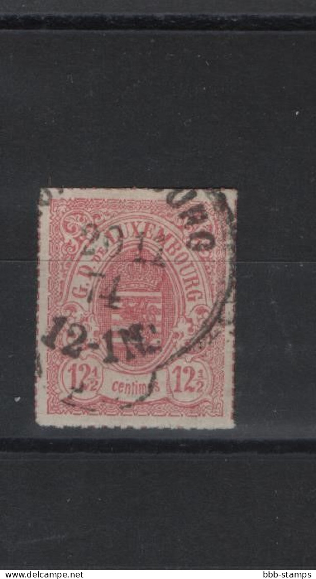 Luxemburg Michel Cat.No. Used 18 - 1859-1880 Stemmi