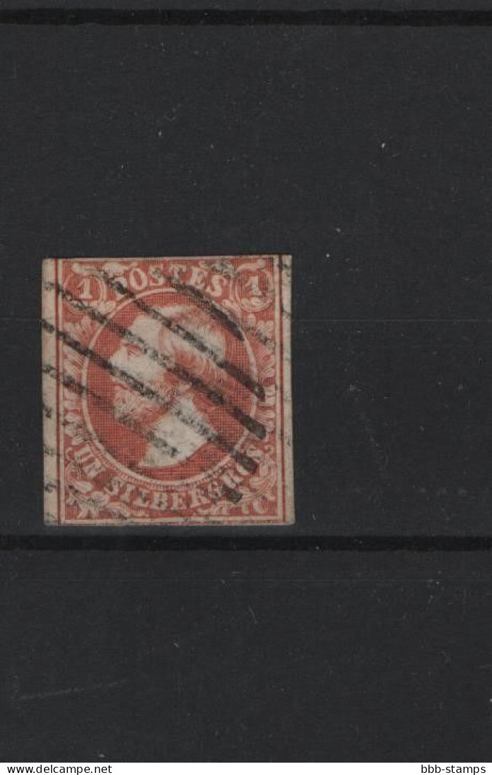 Luxemburg Michel Cat.No. Used 2 - 1852 Willem III