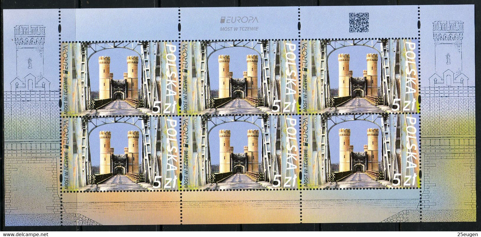 POLAND 2018 Michel No 4987 Klbg MNH - Neufs