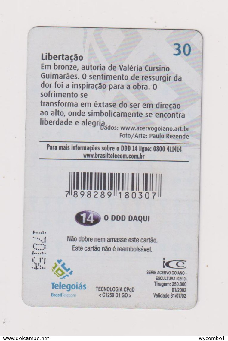 BRASIL -  Libertacao Inductive Phonecard - Brésil