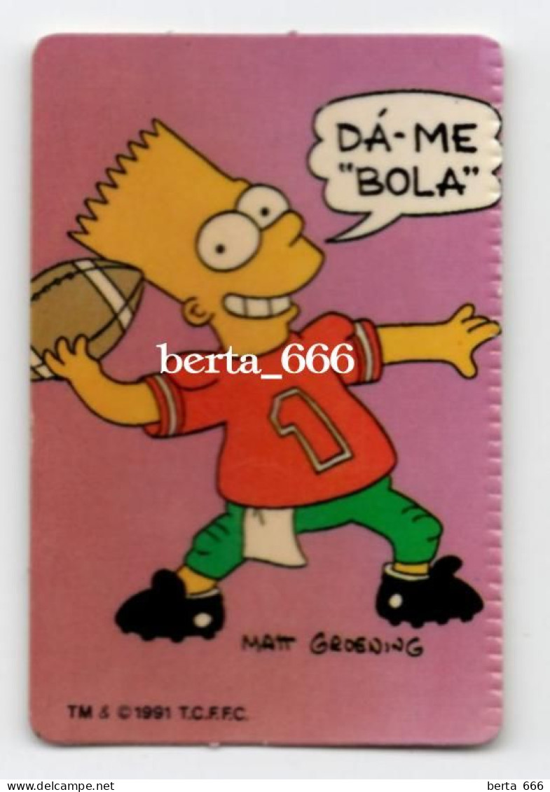 The Simpsons * Chromo Bollycao * Portugal 1991 # 2 - Other & Unclassified