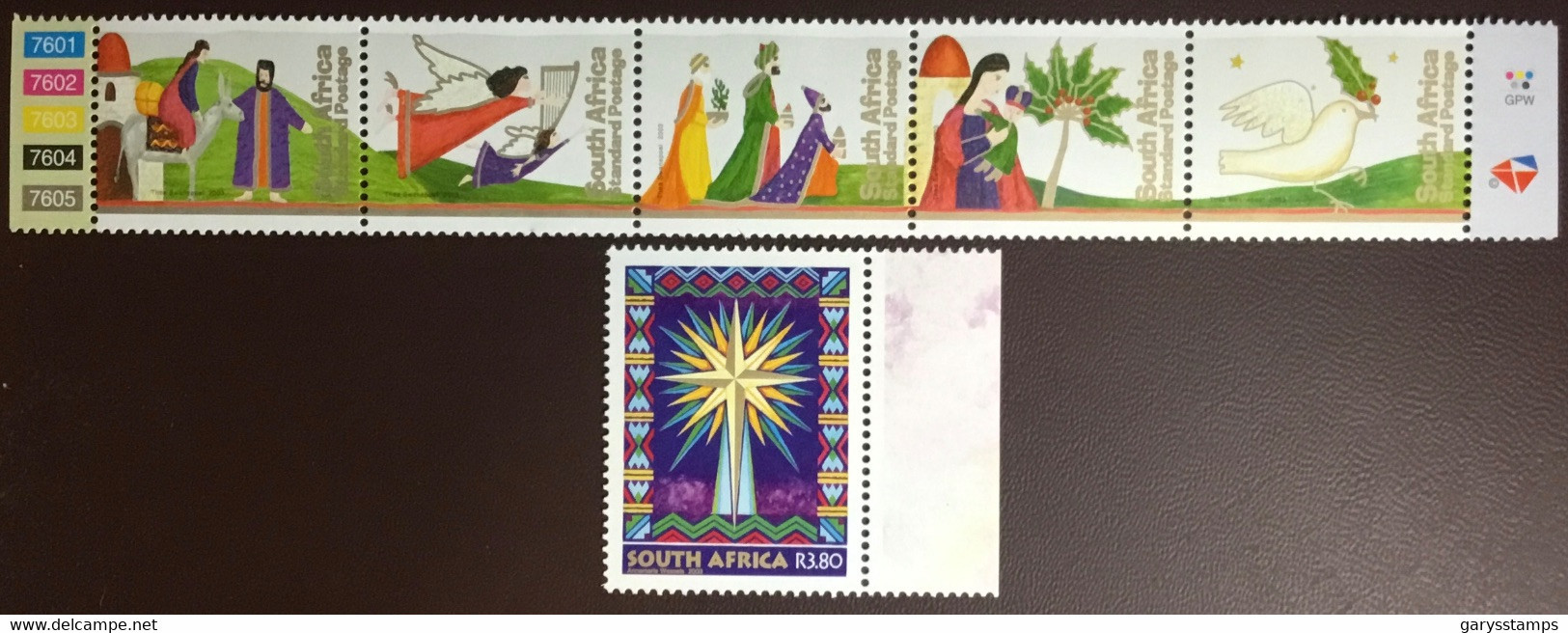 South Africa 2003 Christmas Both Sets MNH - Unused Stamps