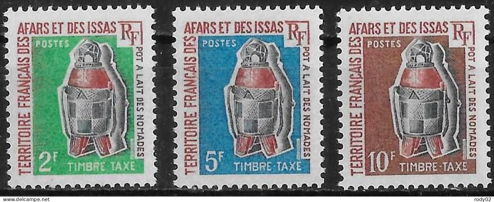 AFARS ET ISSAS - TAXE 2 A 4 - NEUF** MNH - Unused Stamps