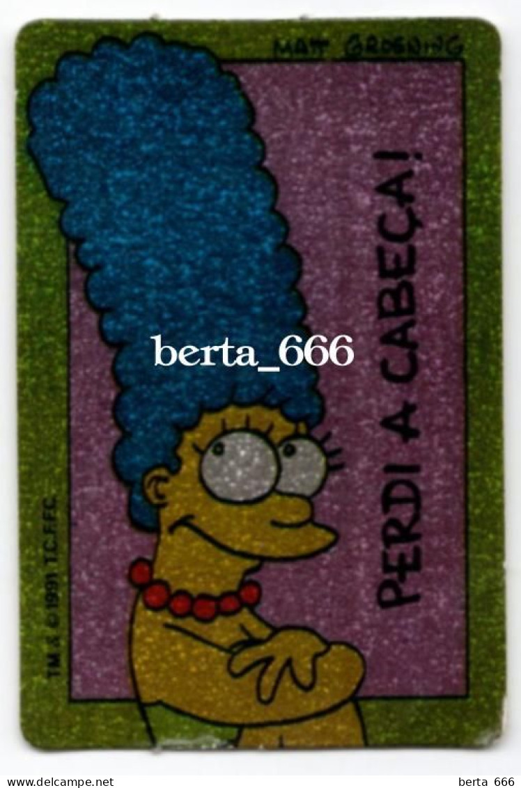 The Simpsons * Chromo Bollycao * Portugal 1991 # 27 - Other & Unclassified