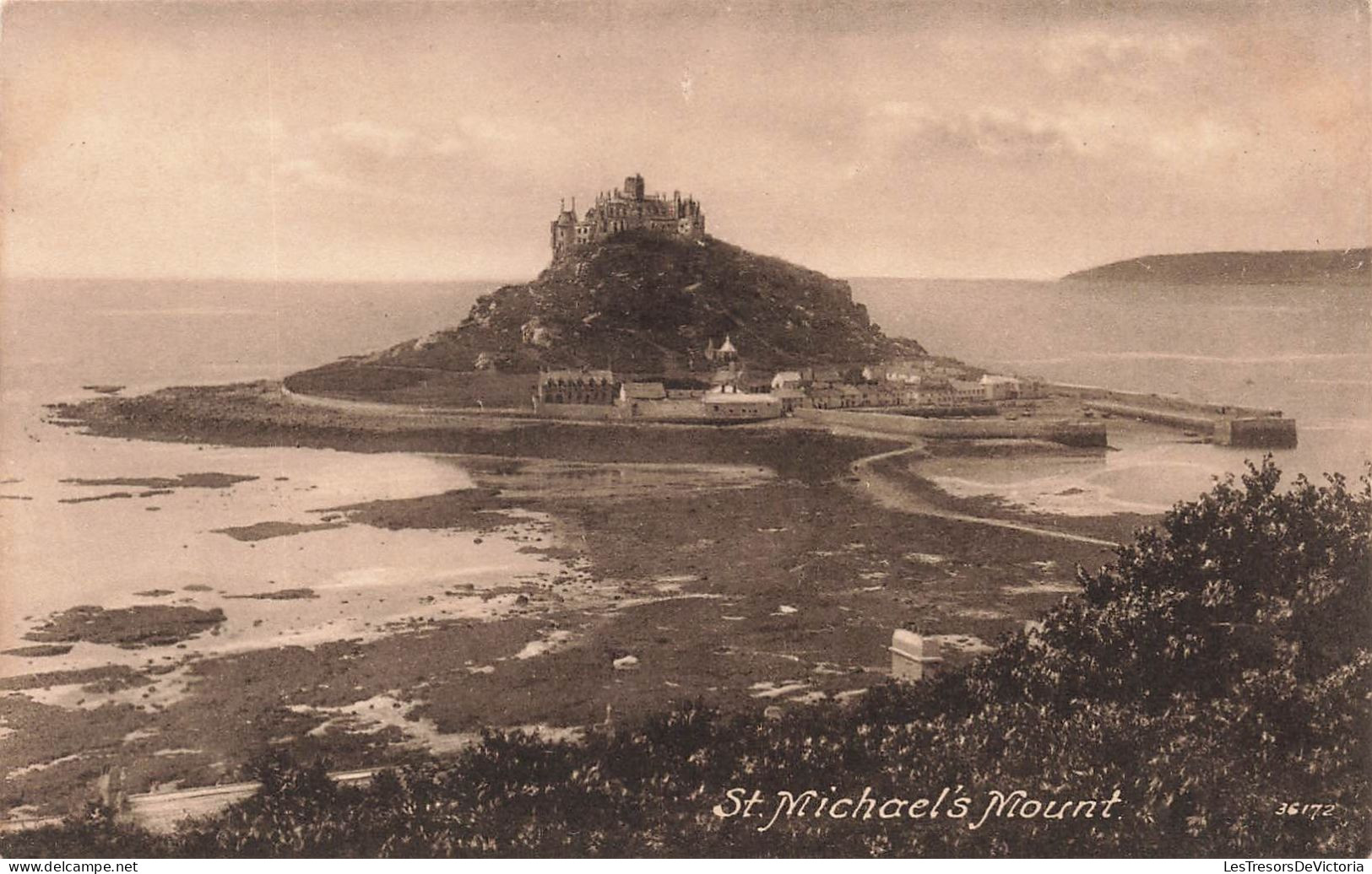 ROYAUME-UNI - St Michael's Mount - Vue Générale - Vue Au Loin De La Ville  - Carte Postale Ancienne - Sonstige & Ohne Zuordnung