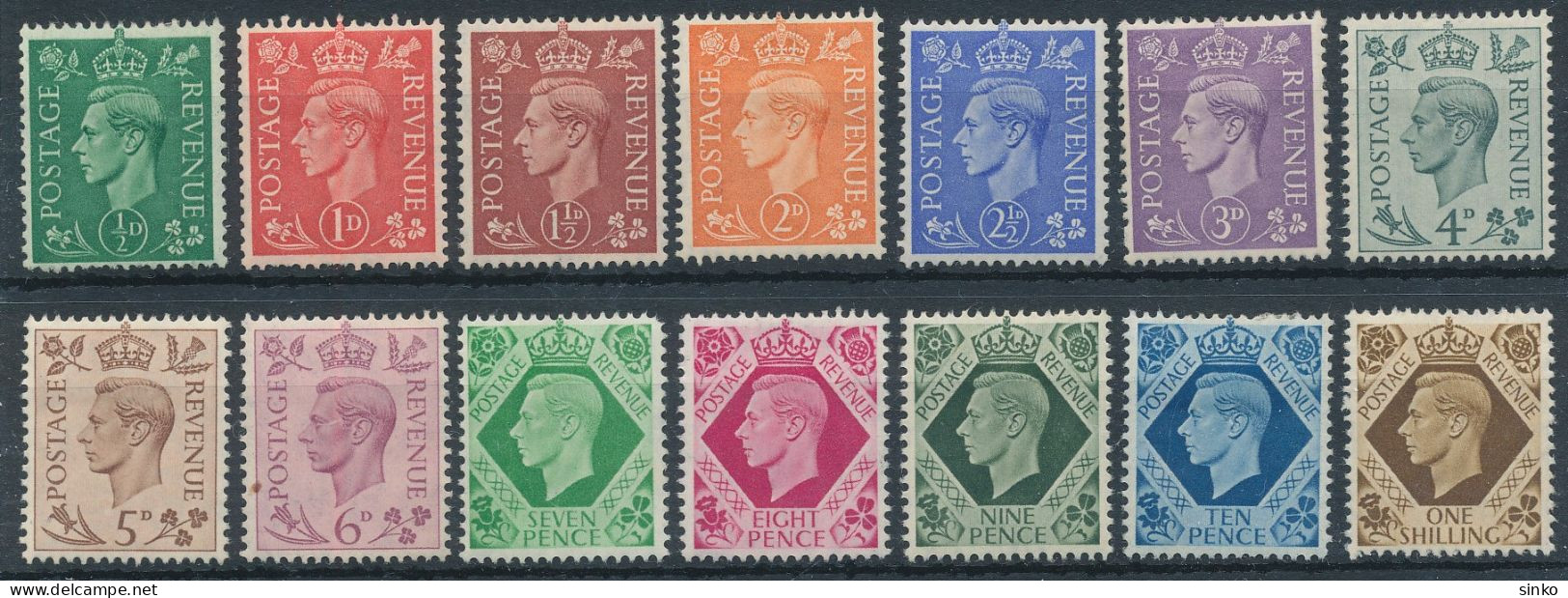 1937. Great Britain - Unused Stamps