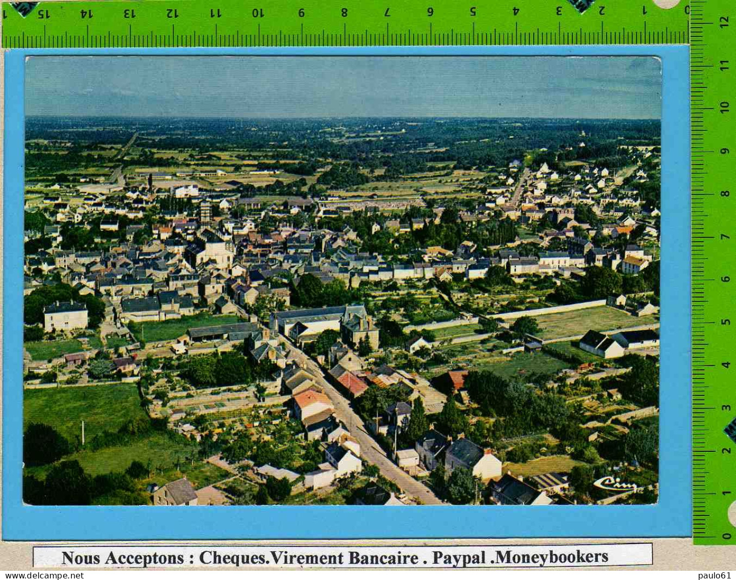 SAINT ETIENNE De MONT LUC : Vue Generale Aerienne De La Ville - Saint Etienne De Montluc