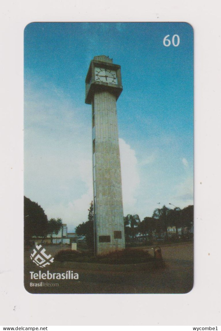 BRASIL - Taguatinga Clock Tower Inductive Phonecard - Brésil