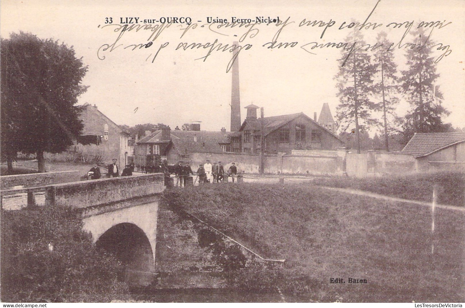 FRANCE - Lizy Sur Ourcq - Usine Ferro Nickel - Carte Postale Ancienne - Lizy Sur Ourcq