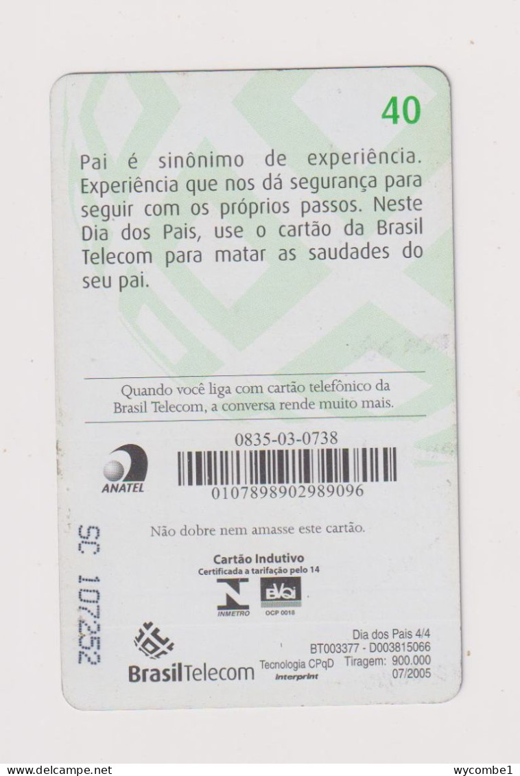 BRASIL - Fathers Day Inductive Phonecard - Brasilien