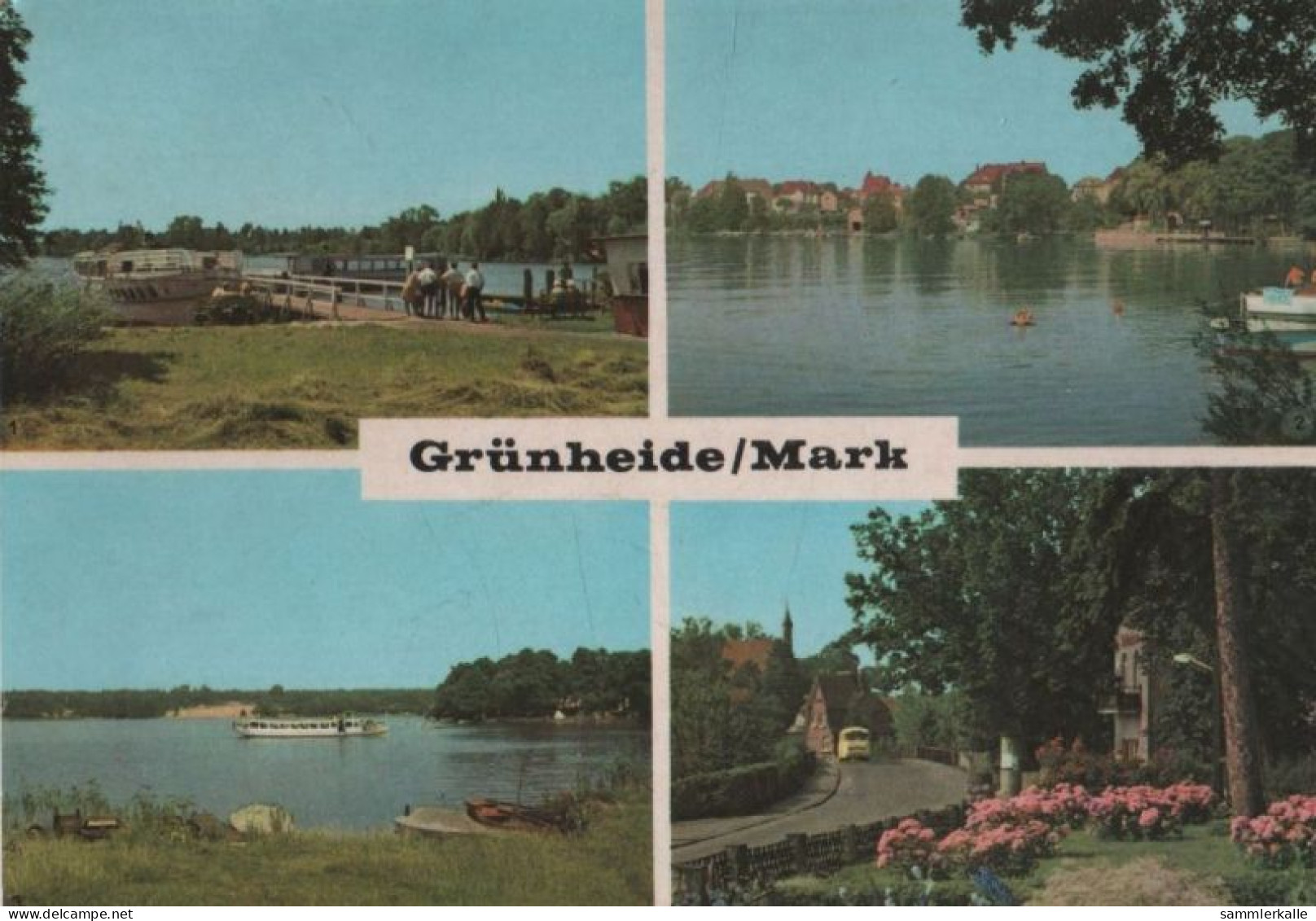 106877 - Grünheide - U.a. Fangschleuse - 1973 - Grünheide