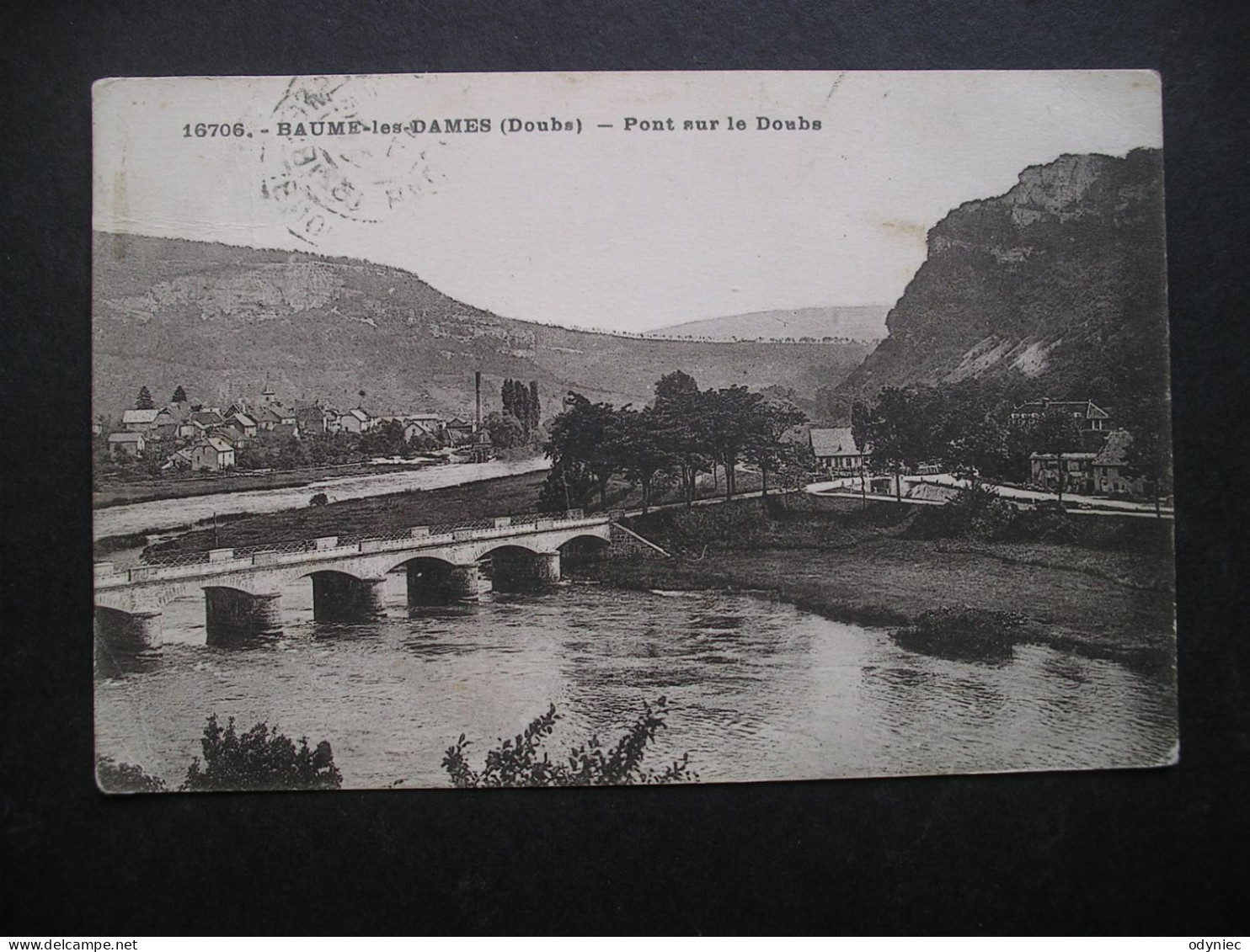 Baume-les-Dames(Doubs)-Pont Sur Le Doubs 1932 - Baume Les Dames