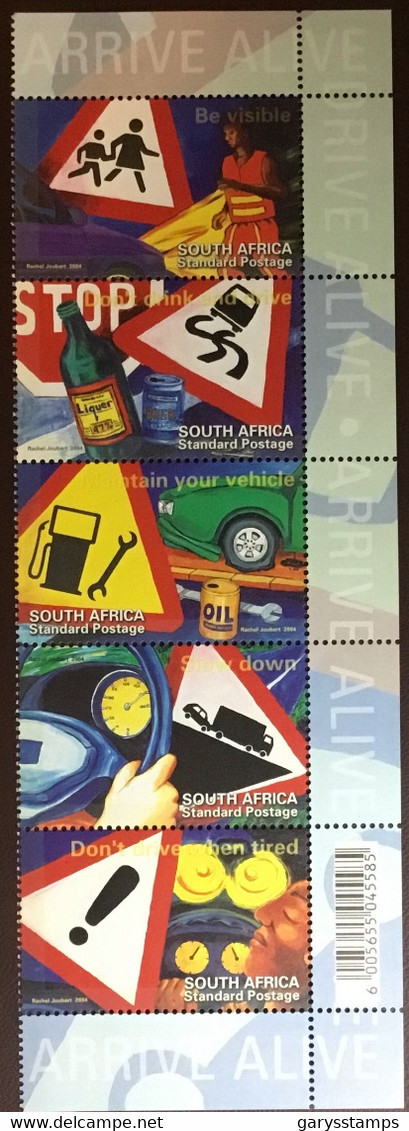 South Africa 2004 Road Safety MNH - Nuevos