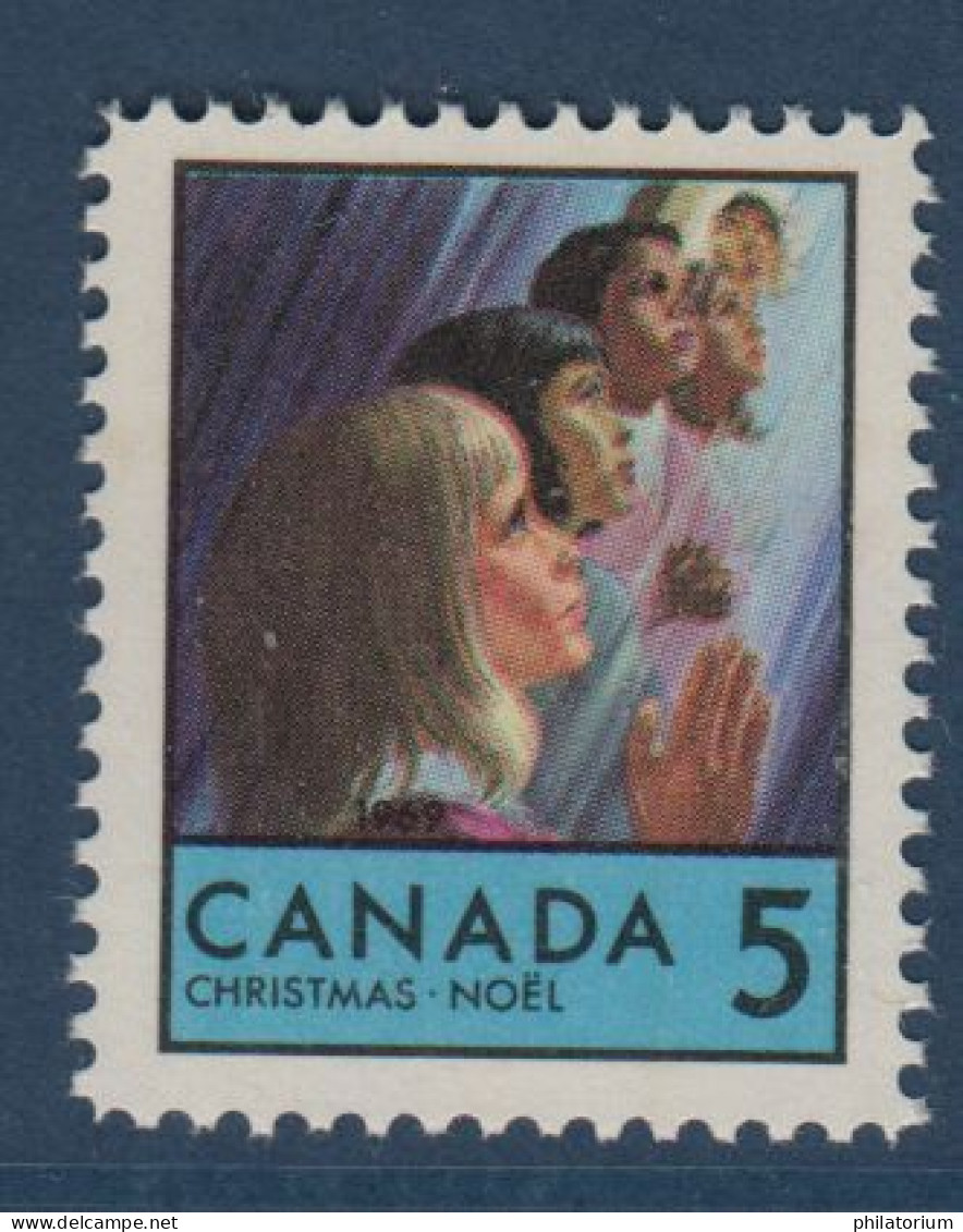 Canada, **, Yv 417, Mi 444 Ax, SG 644, Noël 1969, - Unused Stamps