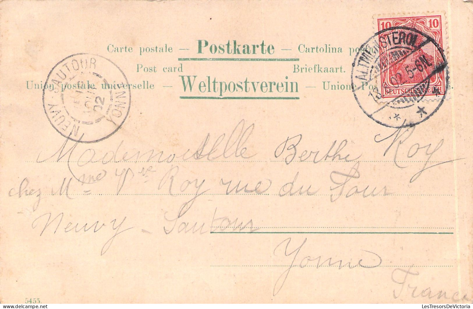 MILITARIA - Guerre - Deutsch Franzosische Grenze Zwischen Montreux Chataux - Frontiere - Carte Postale Ancienne - Guerres - Autres