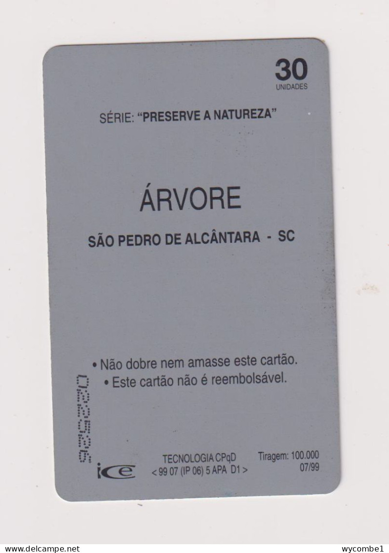 BRASIL - Tree Inductive Phonecard - Brazil