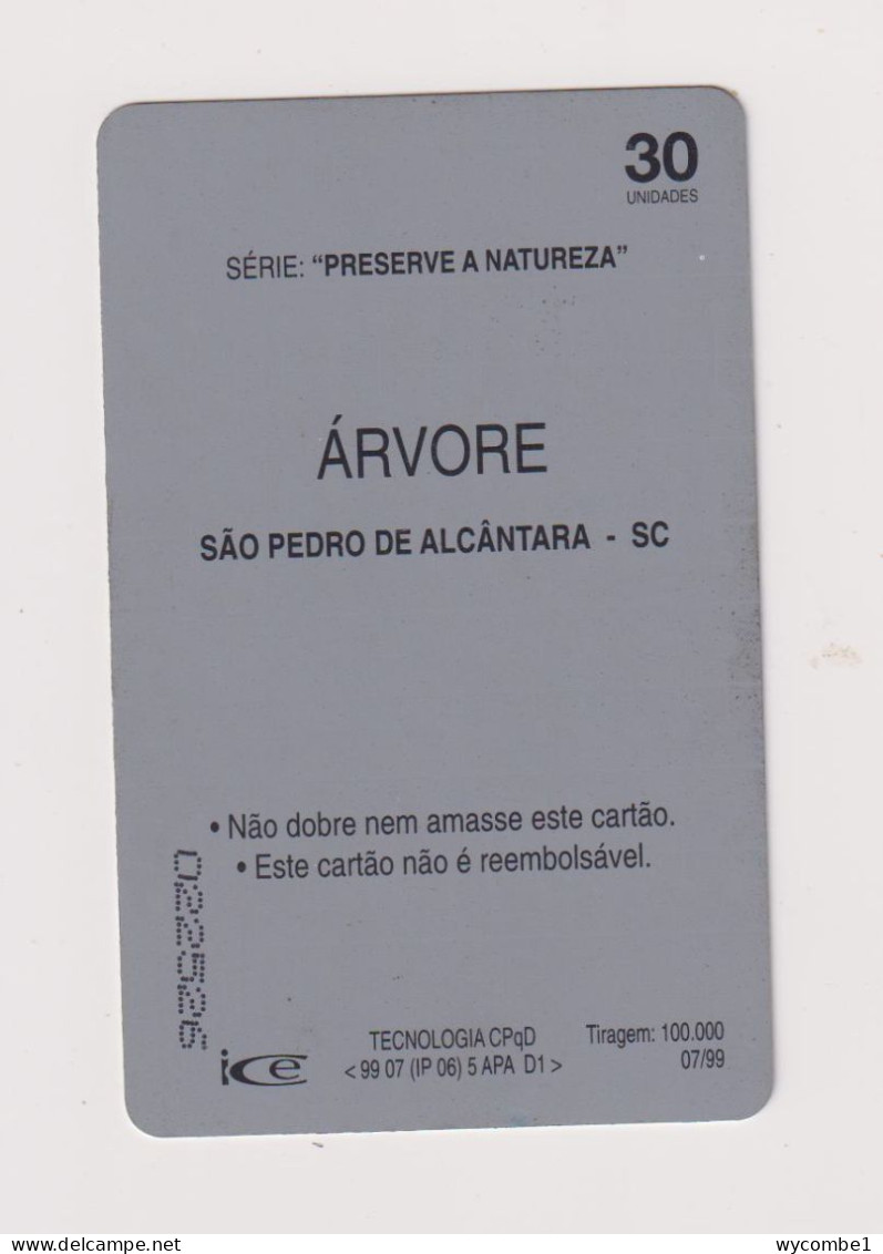 BRASIL - Tree Inductive Phonecard - Brasile