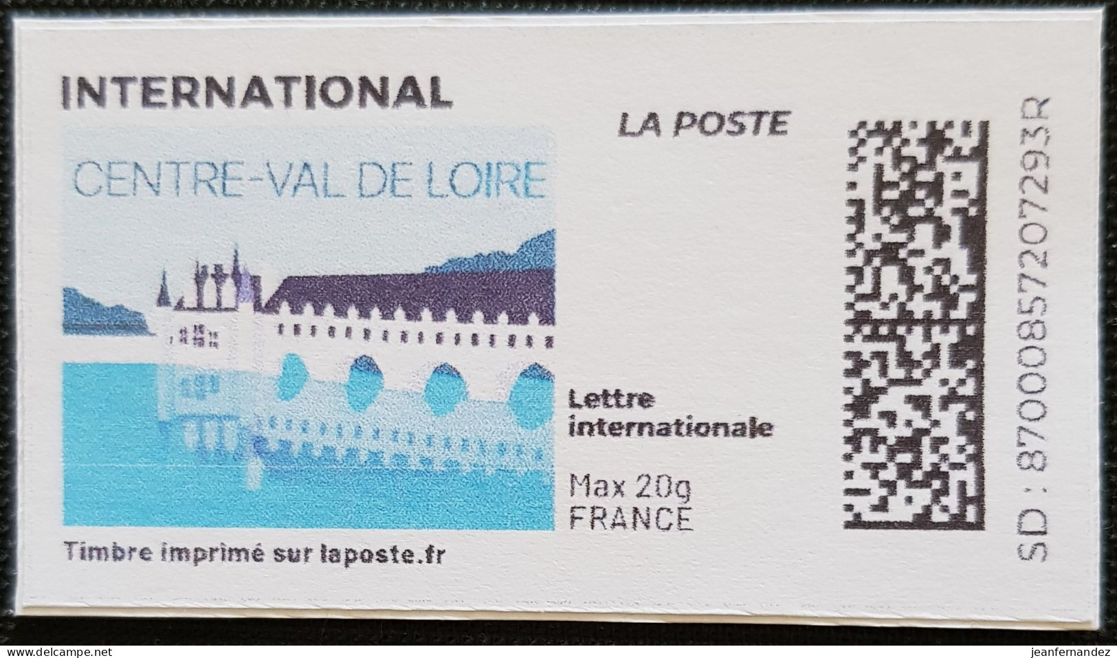 France > Personnalisés Région Centre-Val De Loire - Printable Stamps (Montimbrenligne)