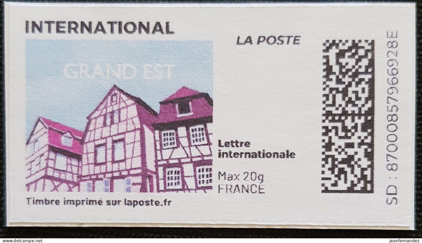 France > Personnalisés Région Grand-Est - Francobolli Stampabili (Montimbrenligne)