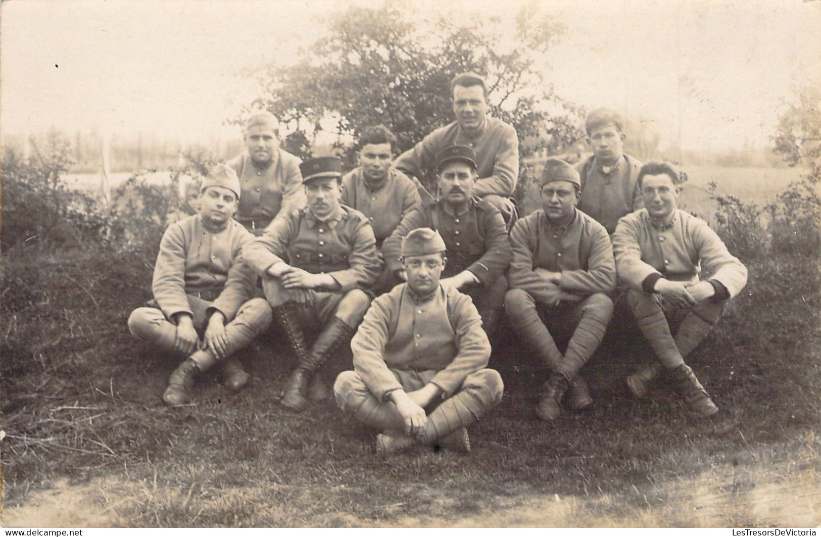 MILITARIA - Guerre - Carte Photo - Stage Transmissions Rennes 1927 - Militaires - Carte Postale Ancienne - Régiments