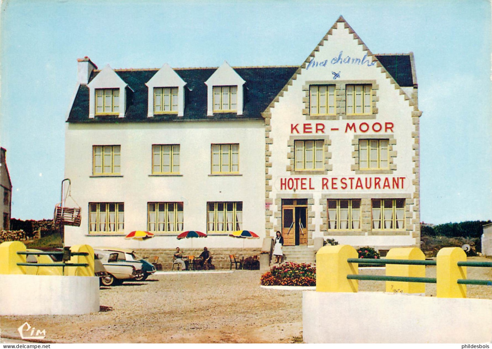 FINISTERE  PLOGOFF  Hotel Ker Moor  (cpsm) - Plogoff