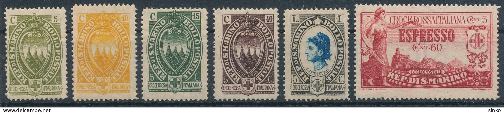 1923. San Marino - Unused Stamps