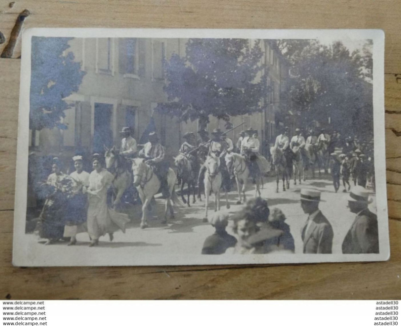 MONTEUX : Carte Photo Fete Provencale  ................ SPDC-848 - Monteux