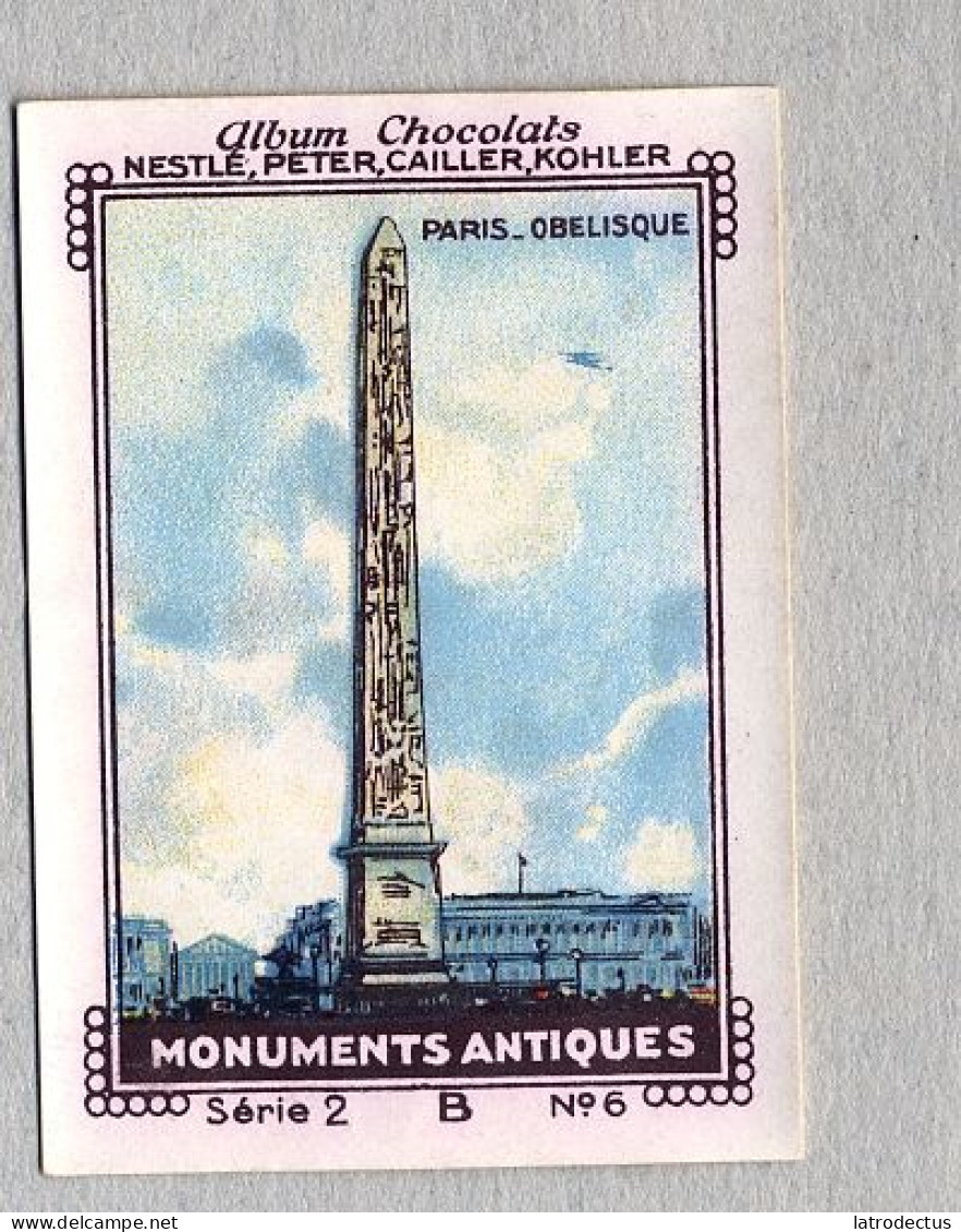 Nestlé - 2B - Monuments Antiques, Ancient Monuments - 6 - Paris, France - Nestlé