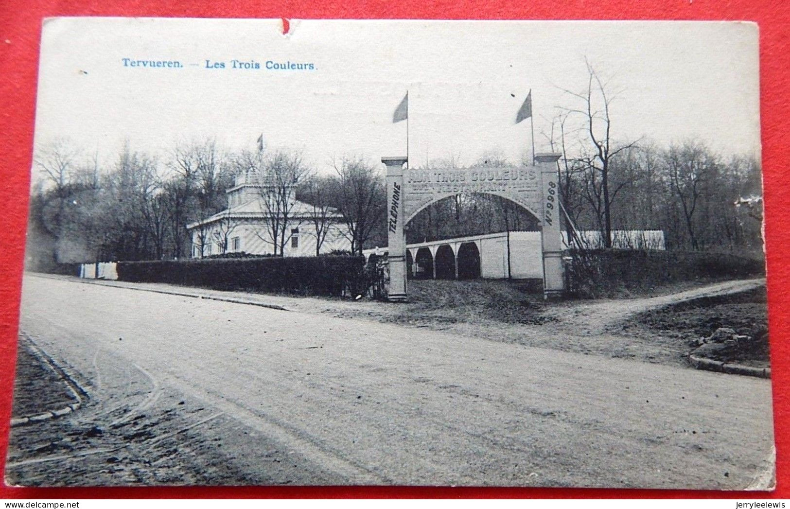 TERVUREN  -  Restaurant " Les Trois Couleurs "   -  1908 - Tervuren