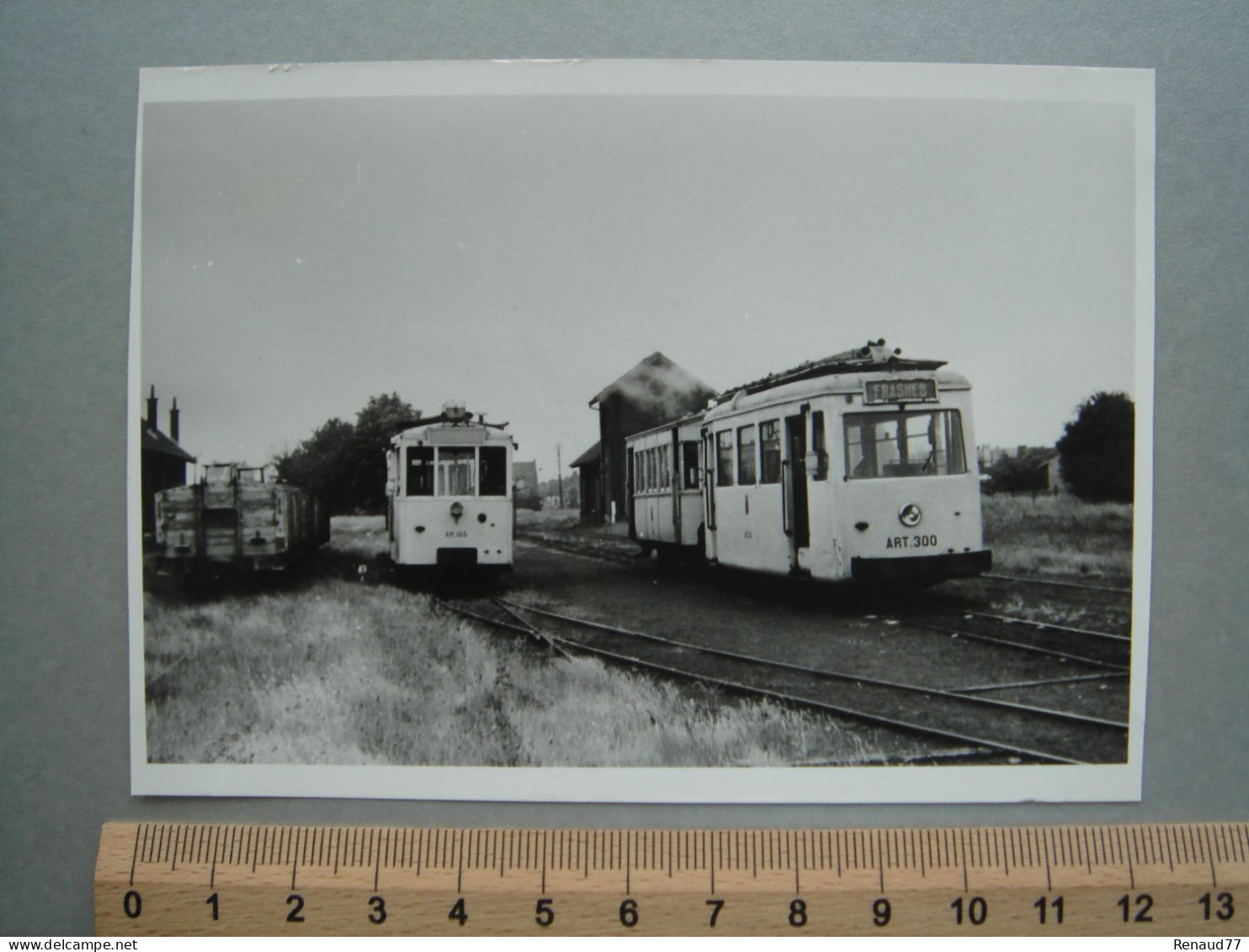 Photo - Frasnes - Tram - Tramway - Ligne FRASNES - Frasnes-lez-Anvaing