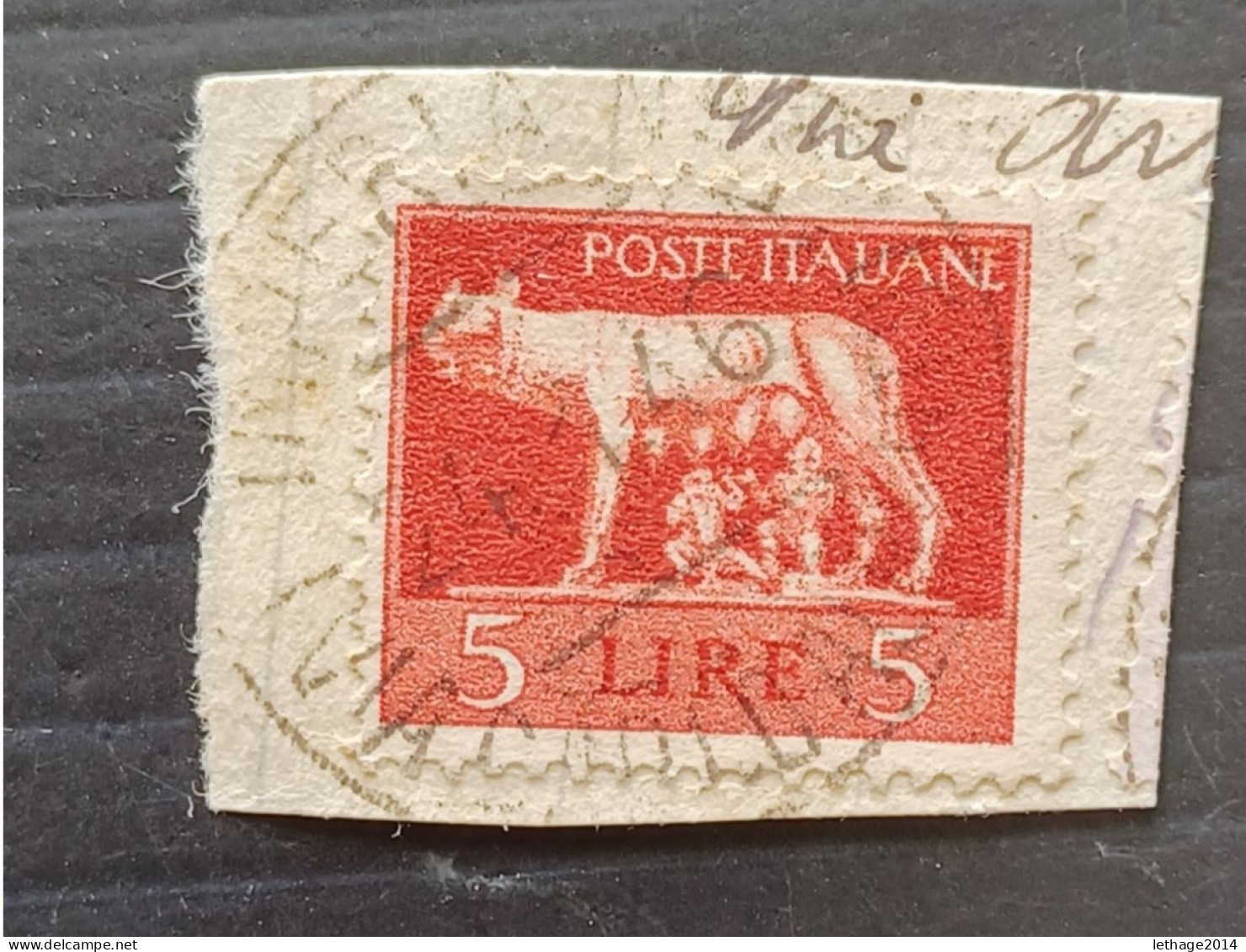 REGNO D ITALIA 1945 EMISSIONE DI ROMA SASS. N 534 --- GIULY - Oblitérés