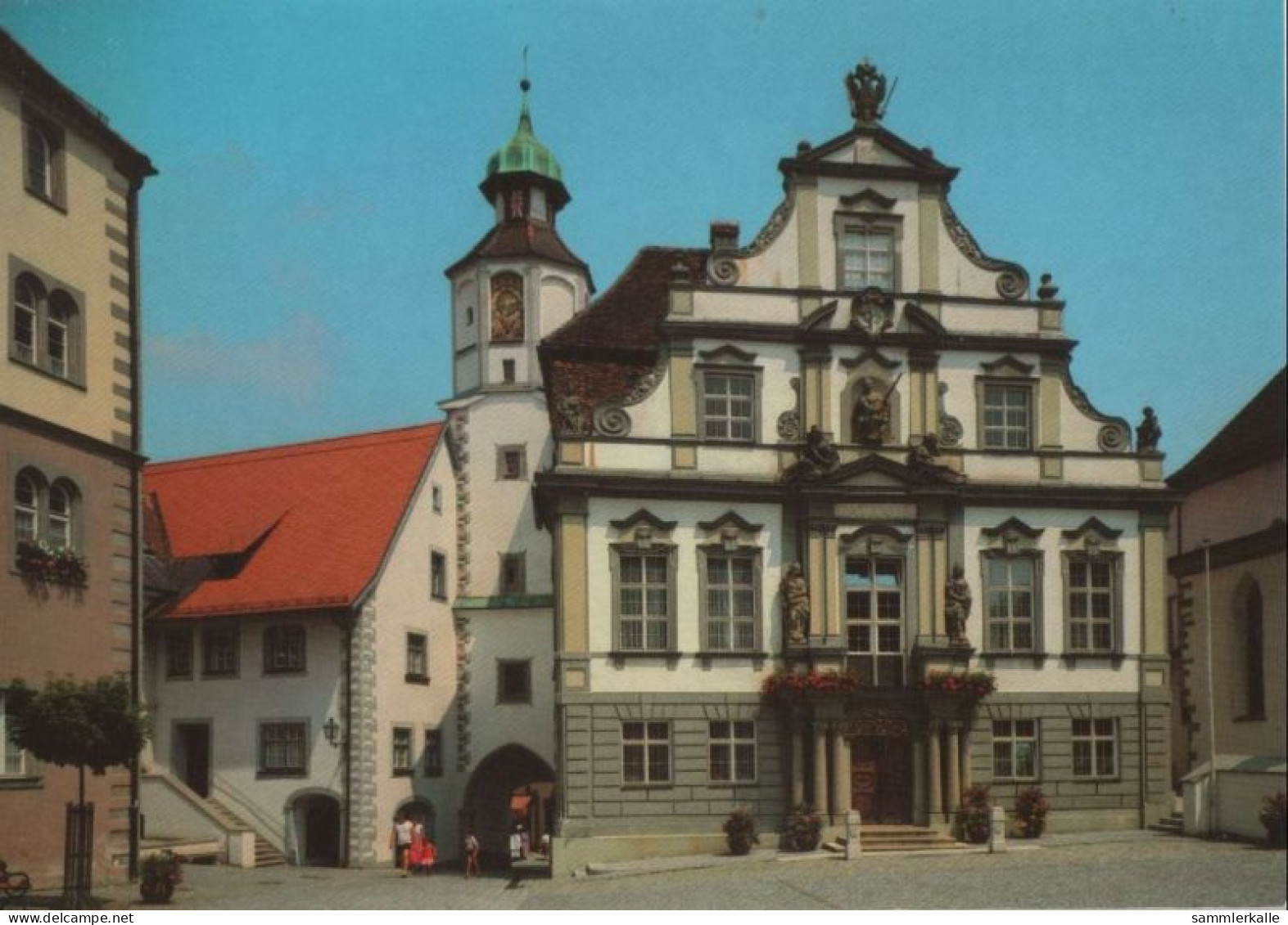 97663 - Wangen - Marktplatz Mit Rathaus - Ca. 1985 - Wangen I. Allg.