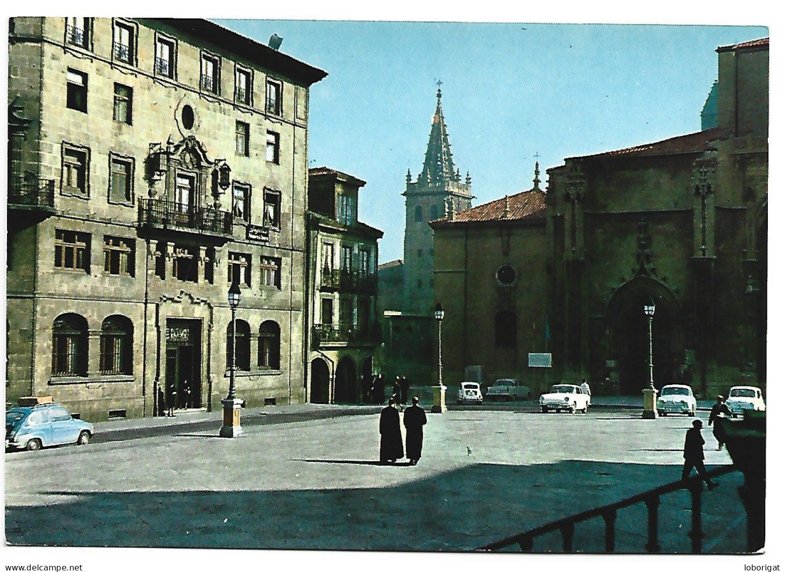 PLAZA DE LA CATEDRAL / SQUARE OF THE CATHEDRAL.-  OVIEDO - ( ESPAÑA). - Asturias (Oviedo)