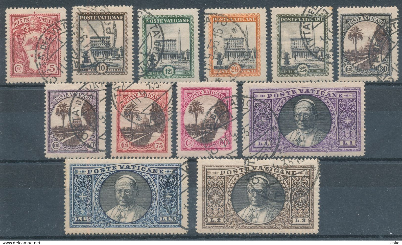 1933. Vatican - Used Stamps