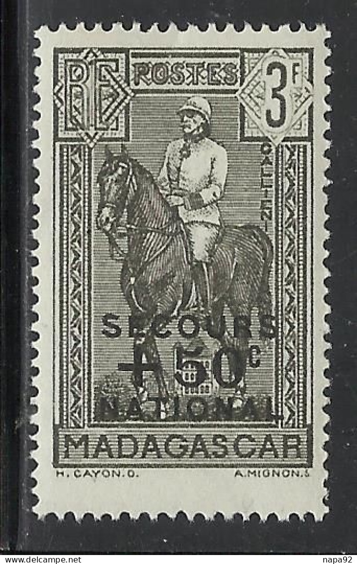 MADAGASCAR 1942 YT 233 - SANS CHARNIERE NI TRACE - Unused Stamps