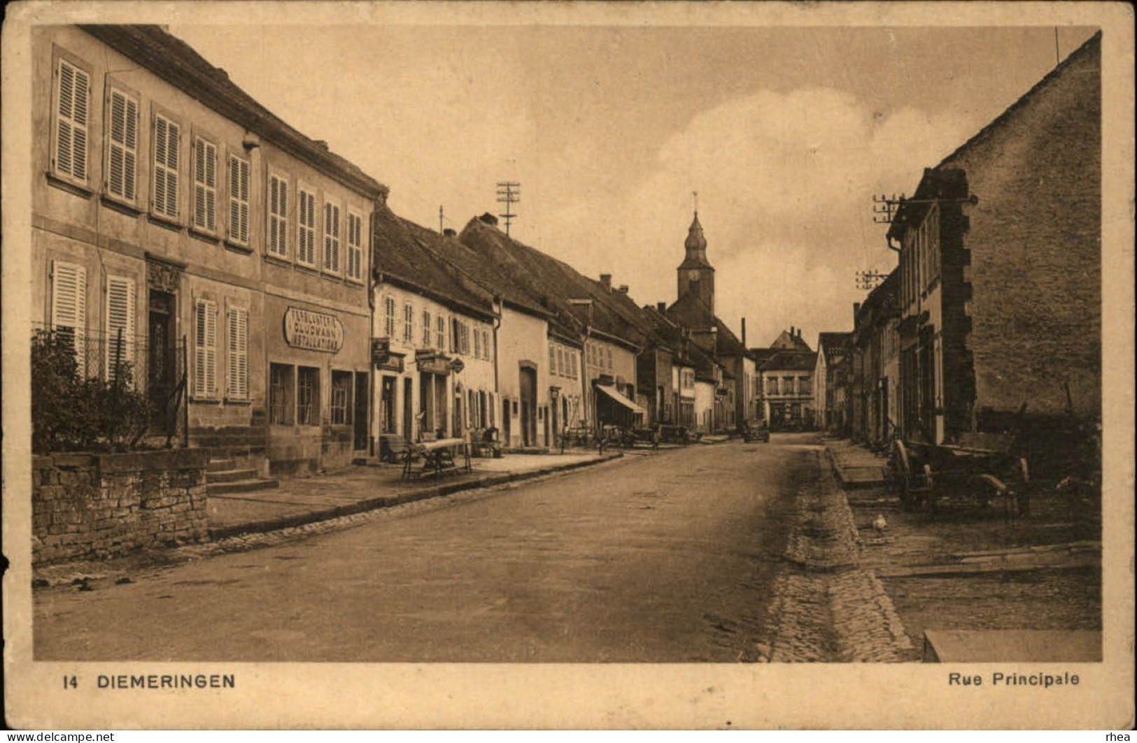 67 - DIEMERINGEN - Rue Principale - Diemeringen