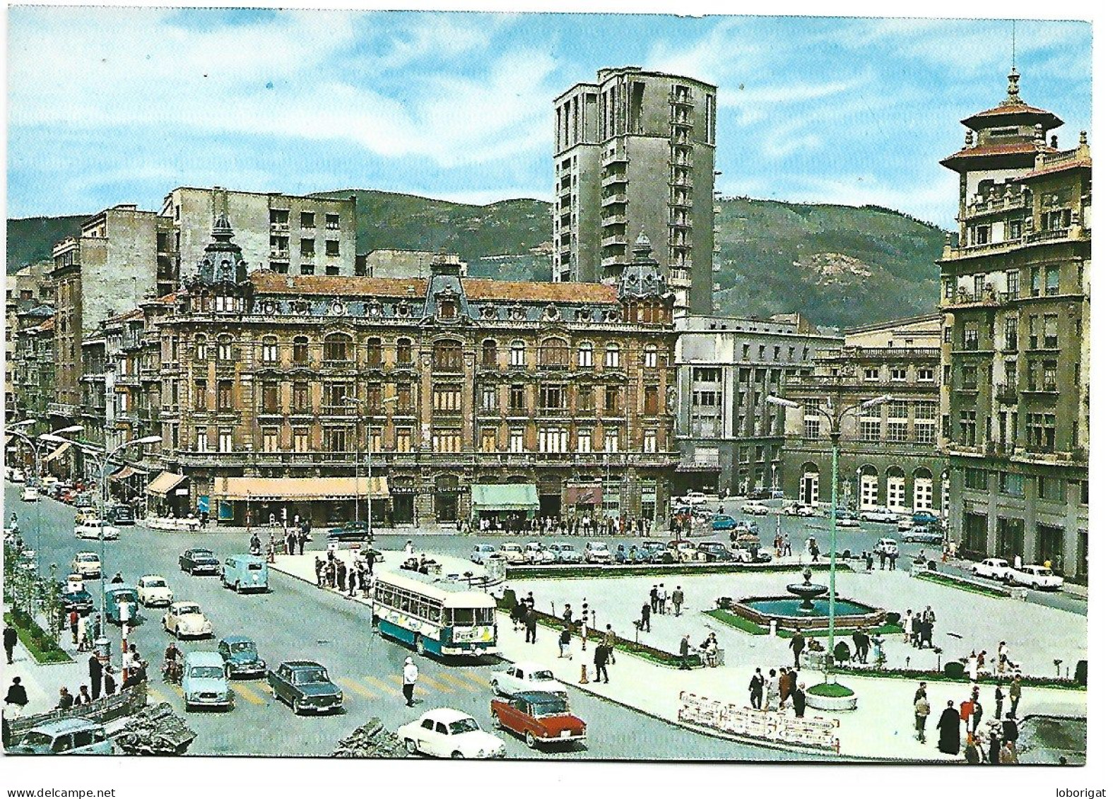 PLAZA DEL GENERALISIMO ( ANTES PLAZA ESCANDALERA ) / GENERALISSIMO SQUARE.-  OVIEDO - ( ESPAÑA). - Asturias (Oviedo)