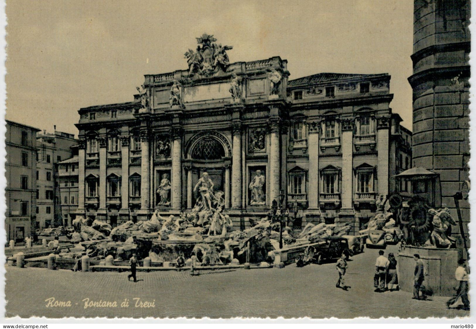 ROMA   FONTANA   DI  TREVI     (NUOVA) - Fontana Di Trevi