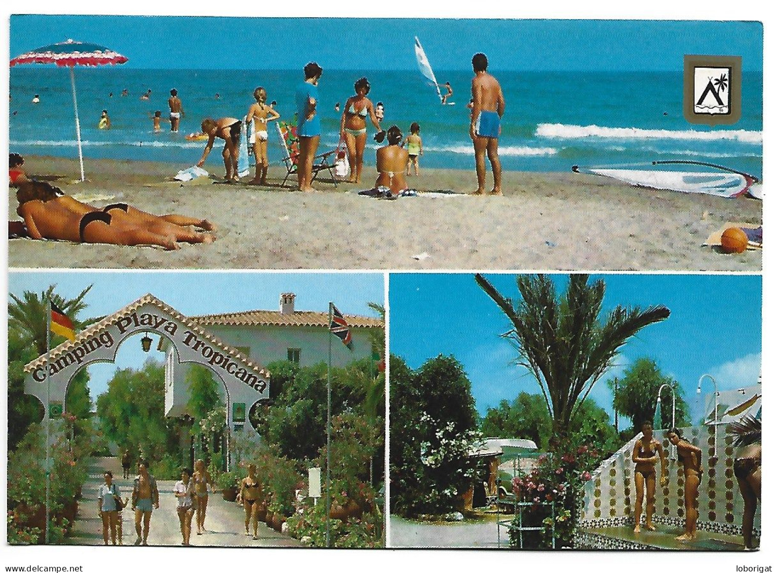 CAMPING " PLAYA TROPICANA ".-  ALCOCEBER / CASTELLON.- ( ESPAÑA ) - Castellón