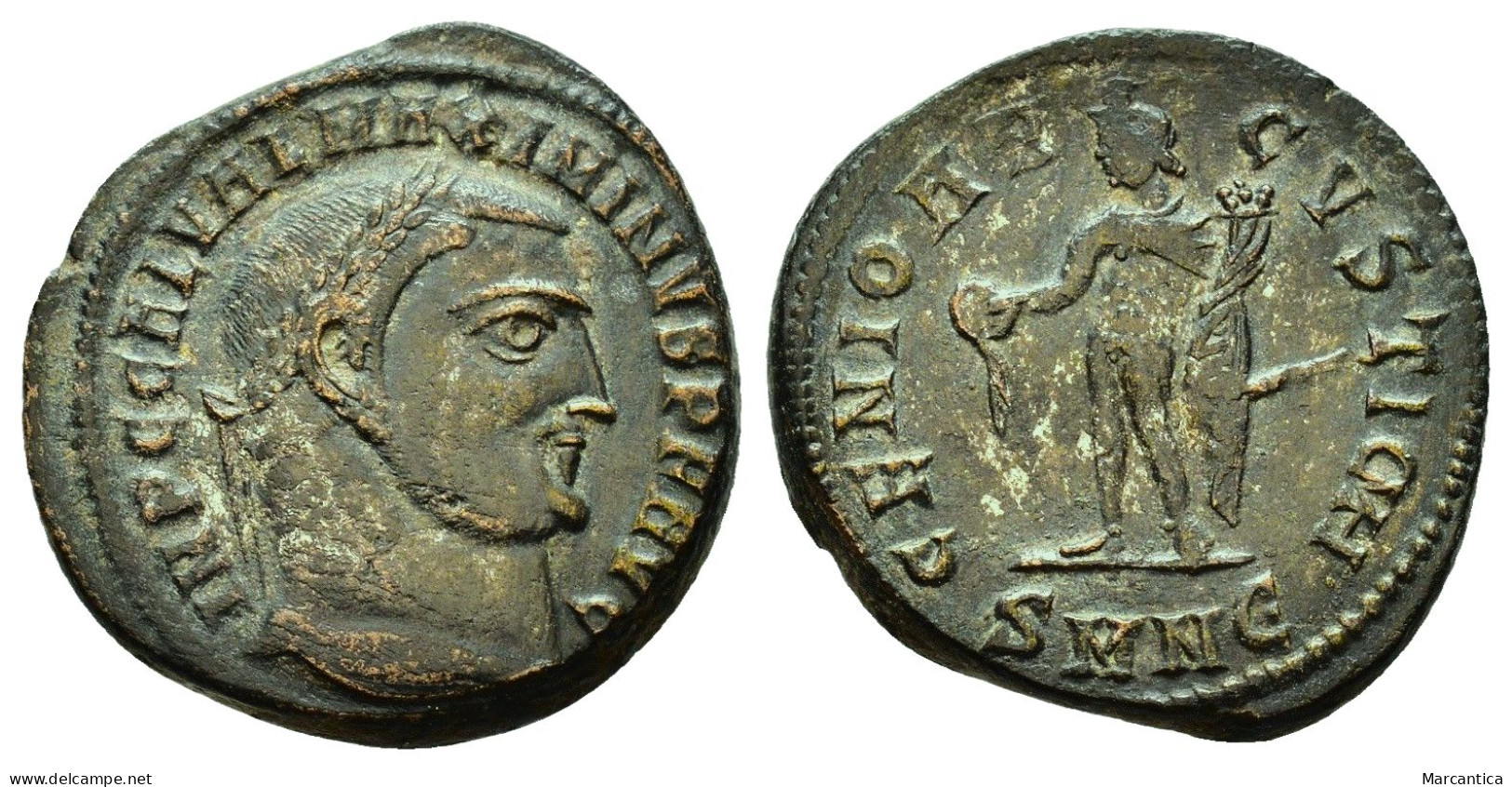 Maximinus II Daza. A.D. 309-313. Æ Follis (23 Mm, 4.97 G). Nicomedia, A.D. 310. - L'Empire Chrétien (307 à 363)