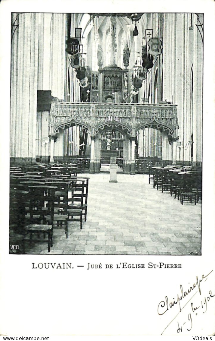 Belgique - Brabant Flamand - Leuven - Louvain - Jubé De L'Eglise St-Pierre - Leuven