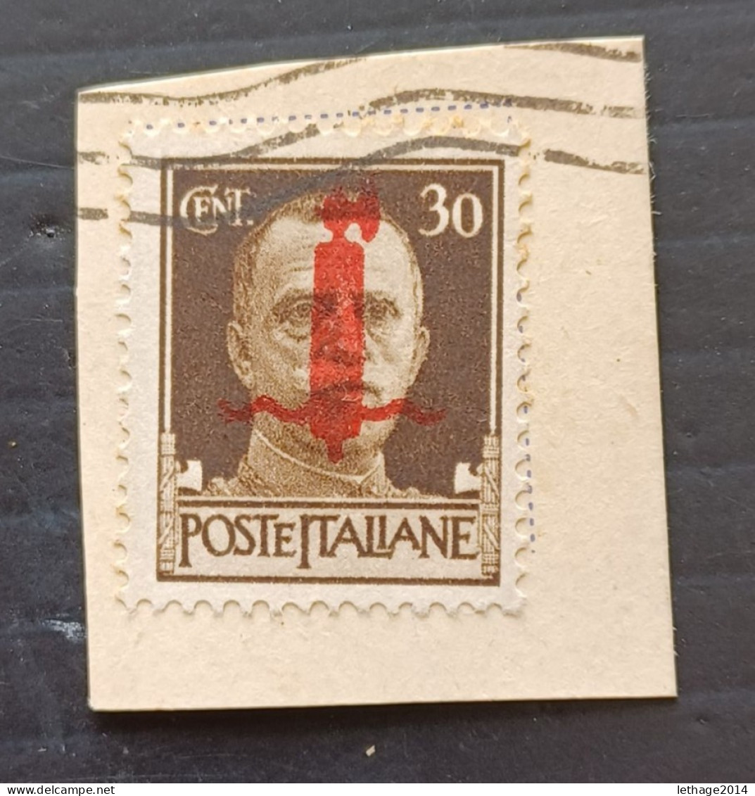 REGNO D ITALIA 1944 SERIE IMPERIALE SASS. N 492 --- GIULY - Gebraucht