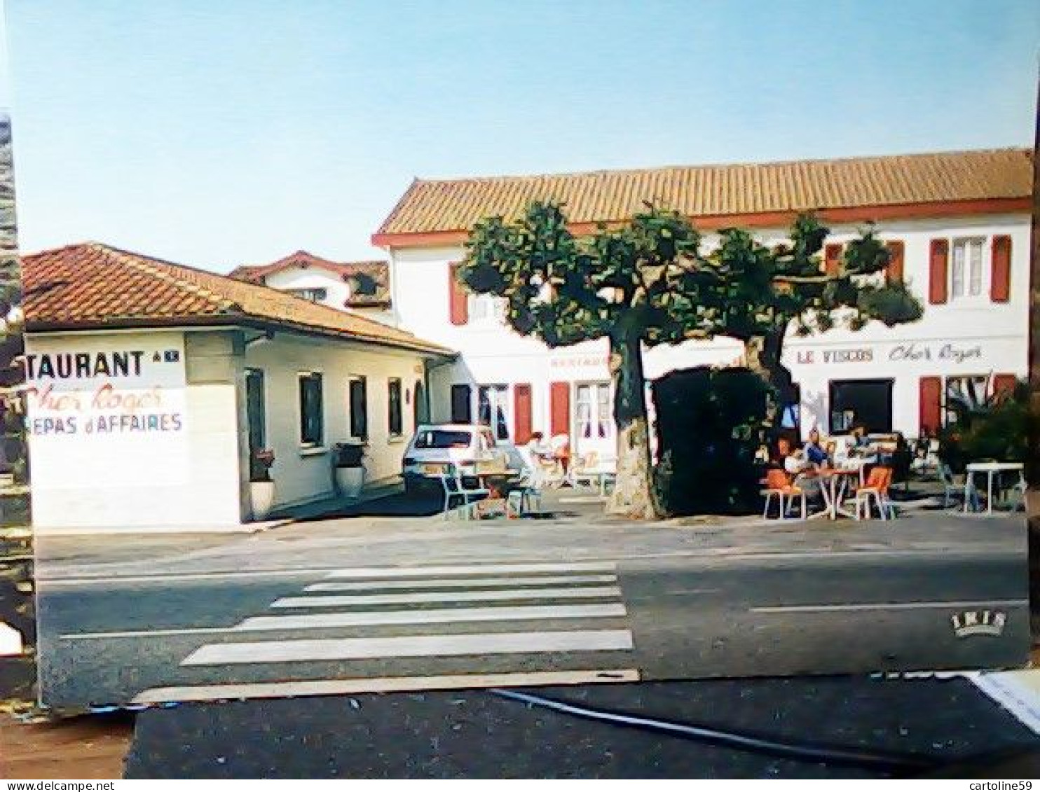 FRANCE 64  D' ANGLET  HOTEL RESTAURANT " LE VISCOS N1980  JV5588 - Anglet